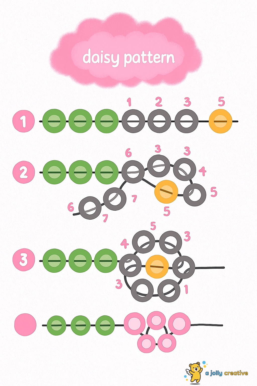 Daisy Bead Pattern