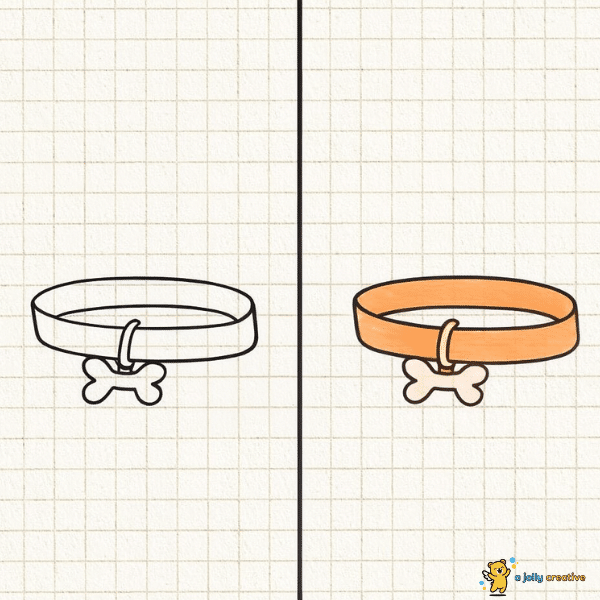 Dog Collar Drawing