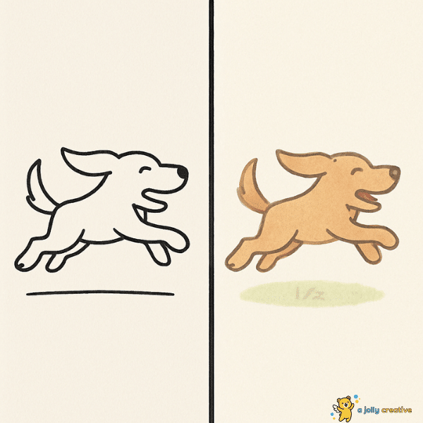 Dogs Running and Jumping