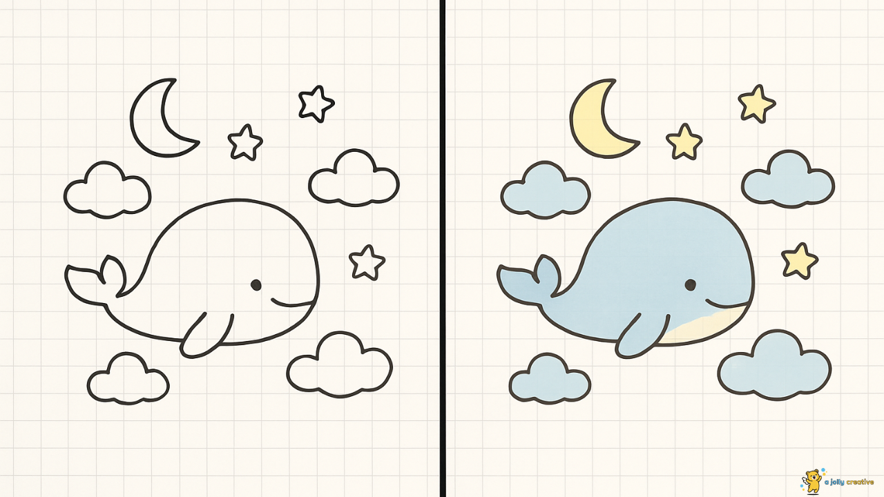 Dreamy Fantasy Whales