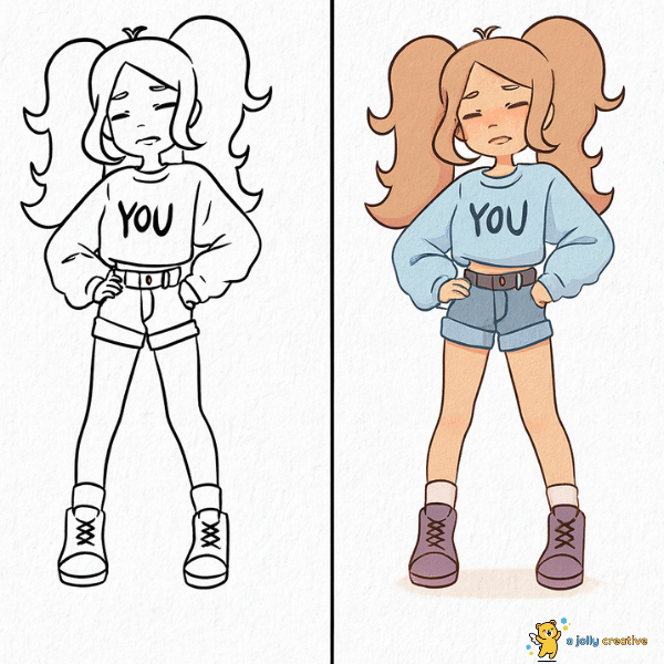 Energetic Girl -idea