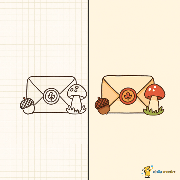 Fall Mail Drawing