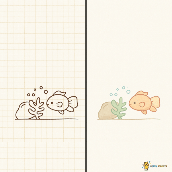 Fish swimming around