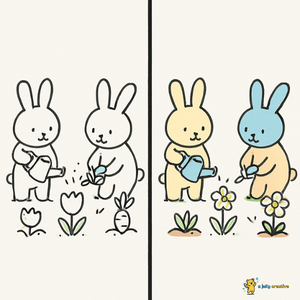 Friendship Garden Bunnies idea-1