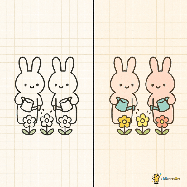 Friendship Garden Bunnies idea-2