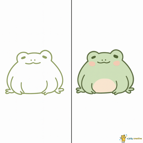 Frog Looking at Us