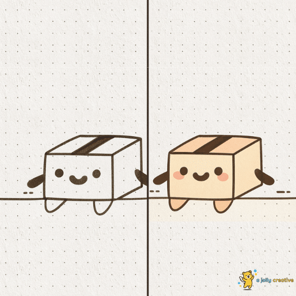 Happy Box Sitting