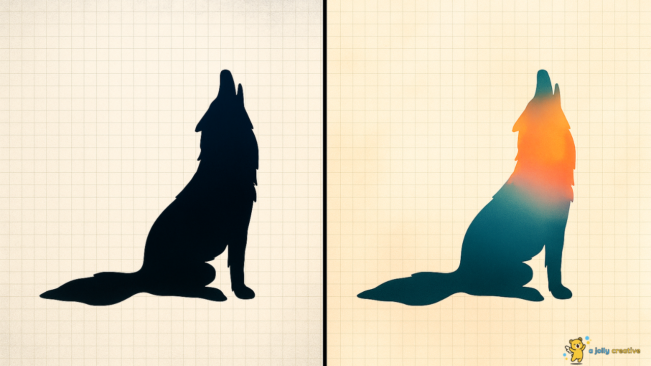 Howling Wolf Drawing-idea-1