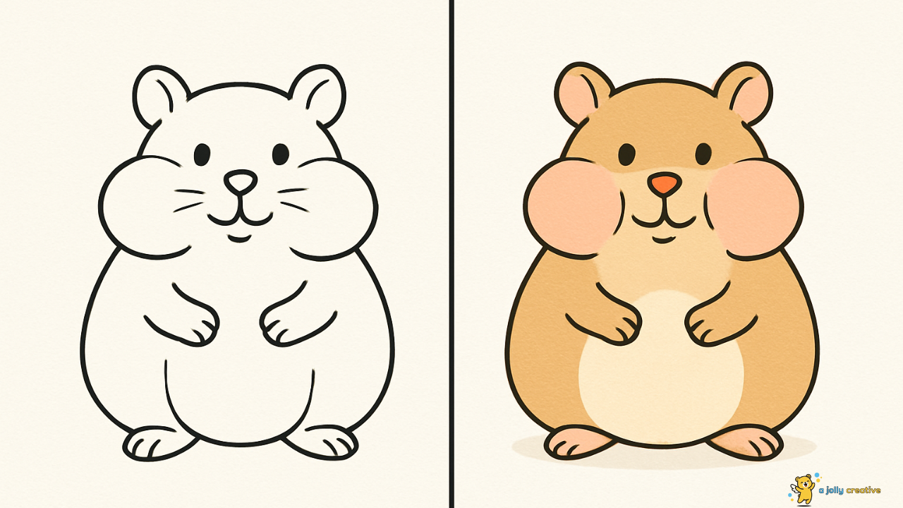 Hubby Hamster Drawing-idea-1