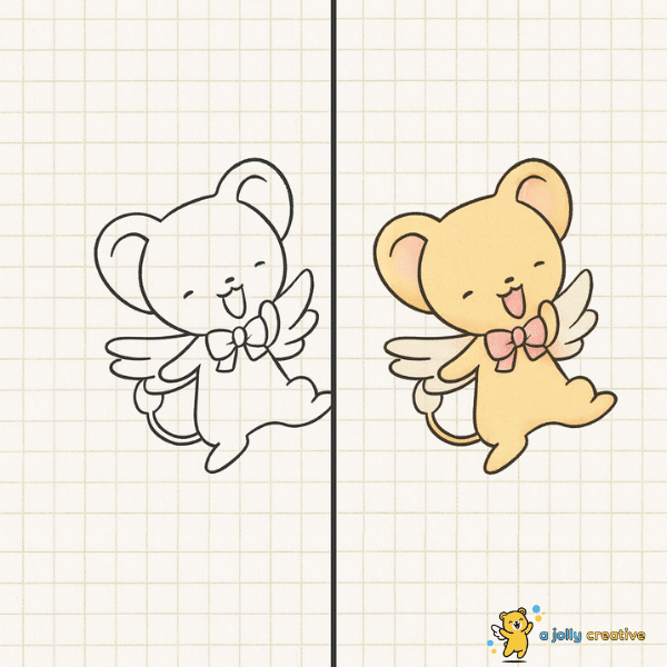 Kerobero Laughing Drawing idea