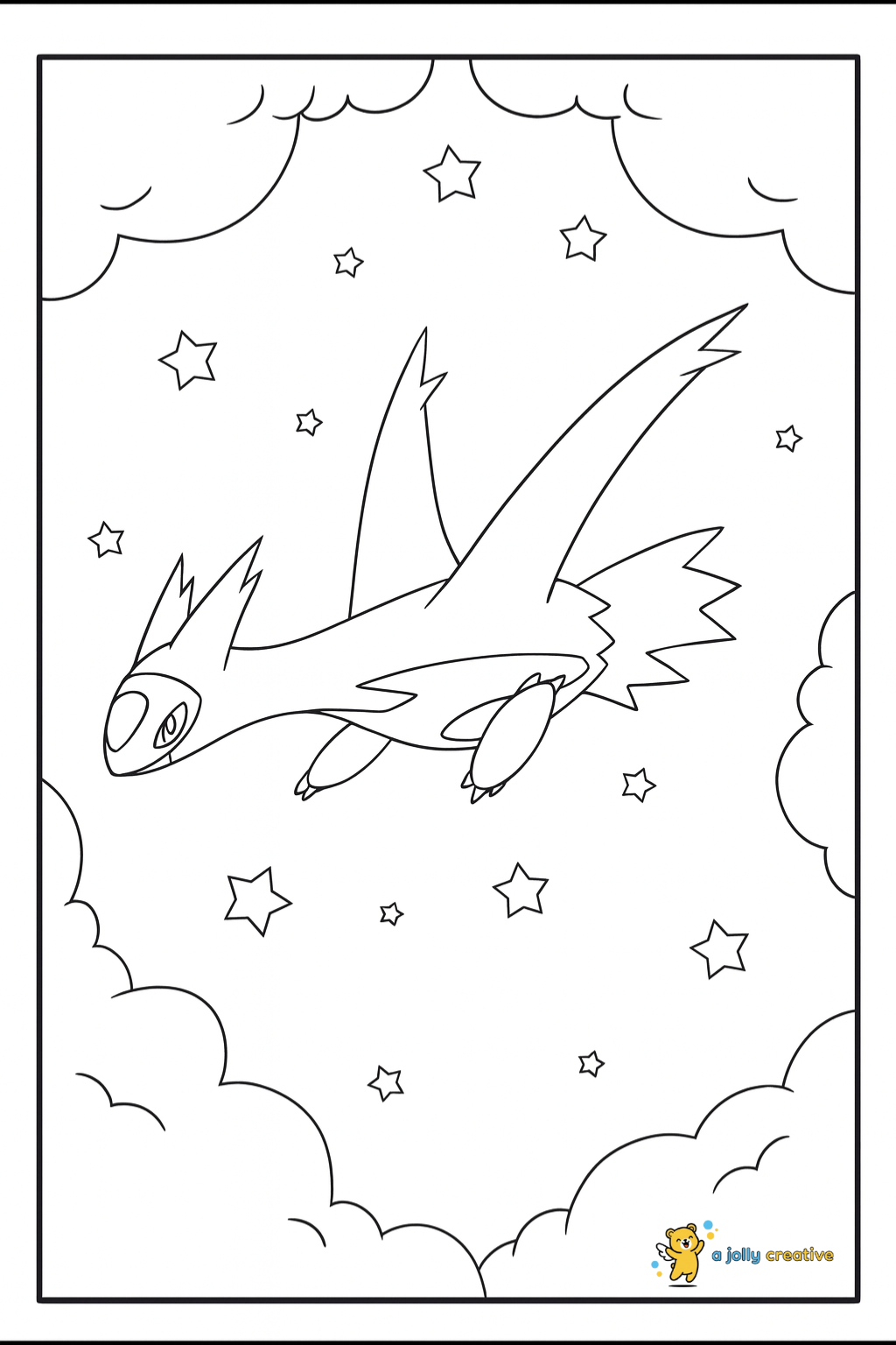 Latios coloring pages