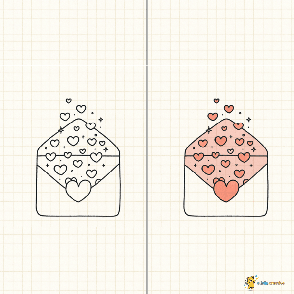 Love Letters Darwing idea-3