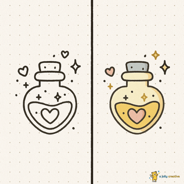 Love Potion Drawing