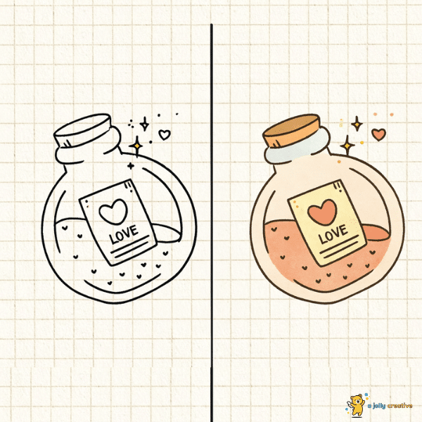Love Potions Drawing idea-1