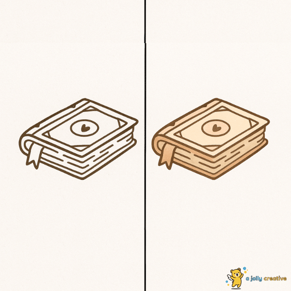 Magical Book Drawing