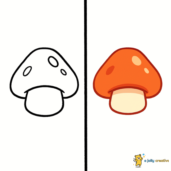 Mushroom Drawing Idea - A Little Perspective-2