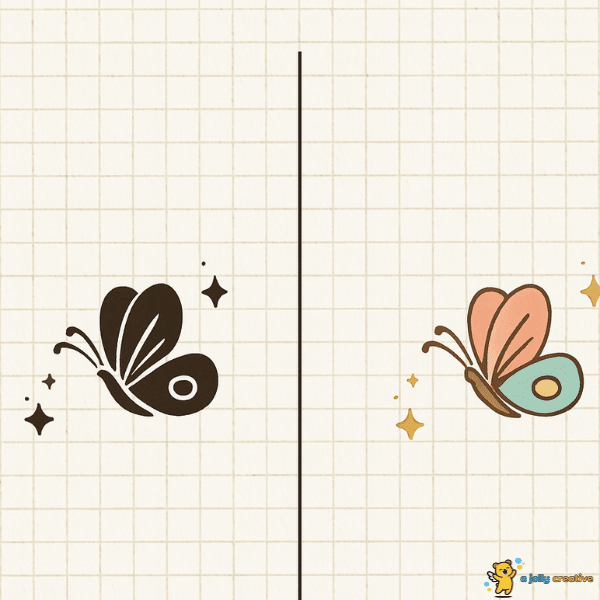 Negative Space Butterfly-idea-1