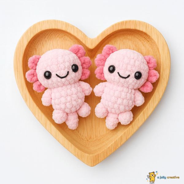 No-Sew Axolotl