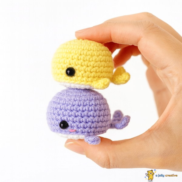 No-Sew Mini Whale