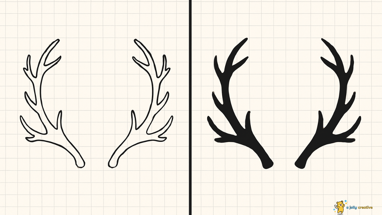Noble Elk Drawing idea -1