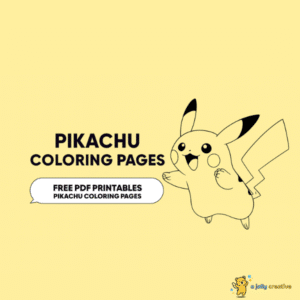 Pikachu Coloring Pages (Free PDF Printables)