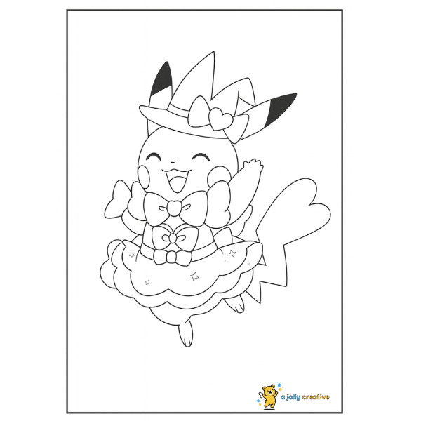 Pikachu Dressing Up-2