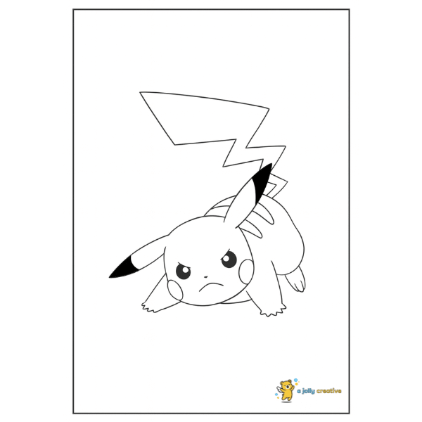 Pikachu Ready For a Fight -1