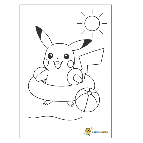 Pikachu Swimming Adventure-2