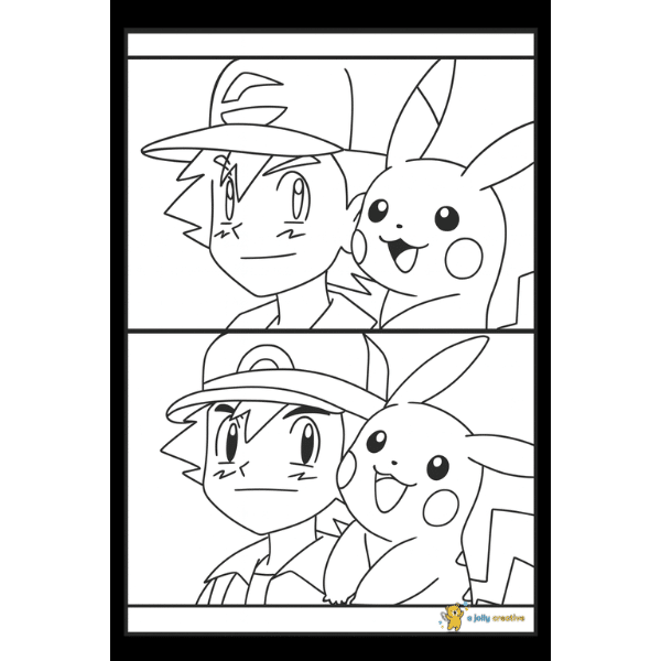 Pikachu and Ash idea-1