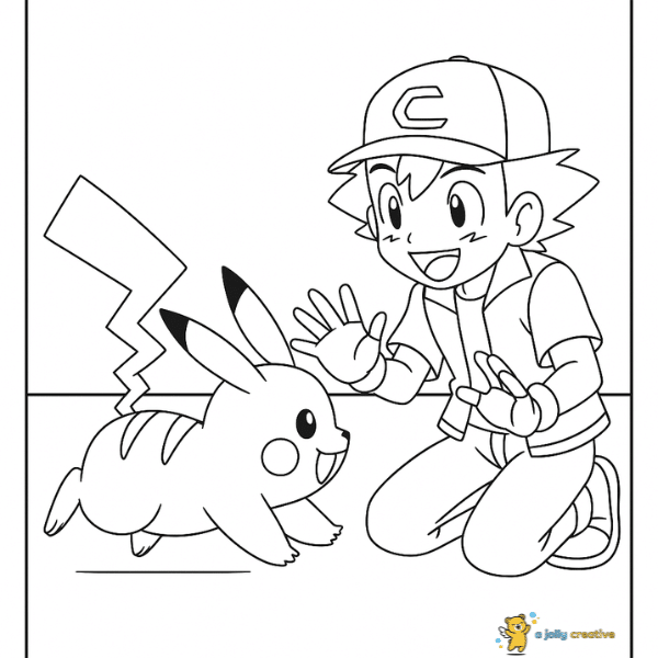 Pikachu and Ash idea-2