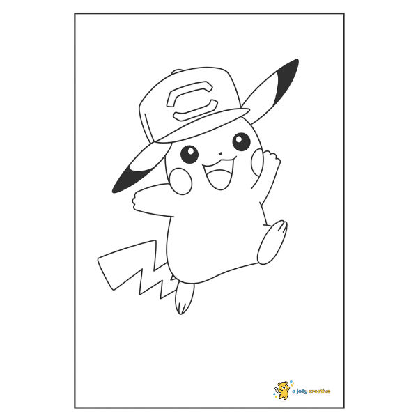 Pikachu and Ash's Hat-2