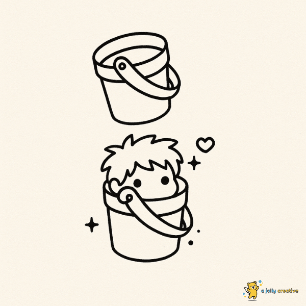 Ponyo and Bucket-2