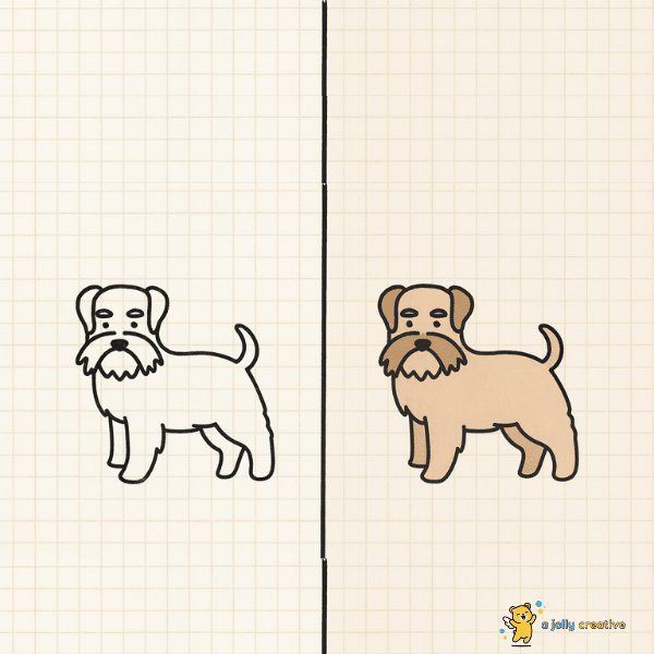Schnauzer Drawing ideas