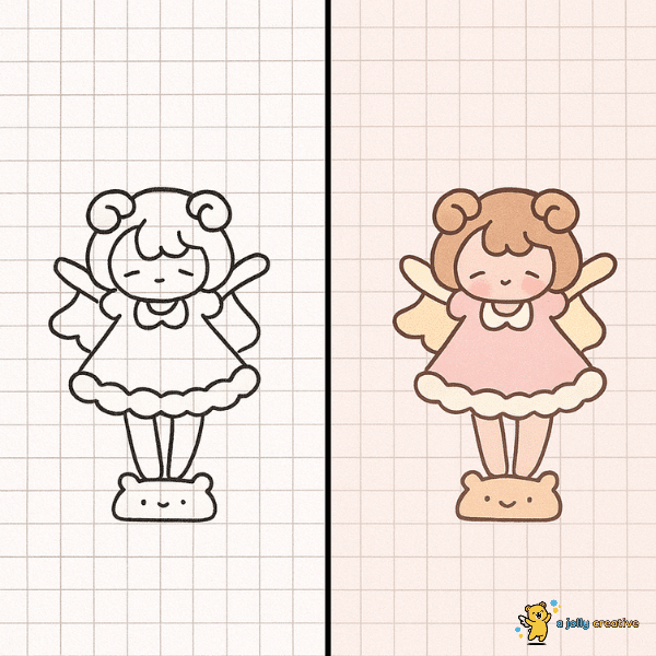 Sheep Chibi Drawing