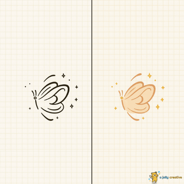 Simple Butterfly Profile-idea-1