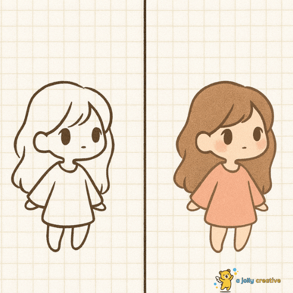 Simple Chibi & Tutorial Drawing idea-1