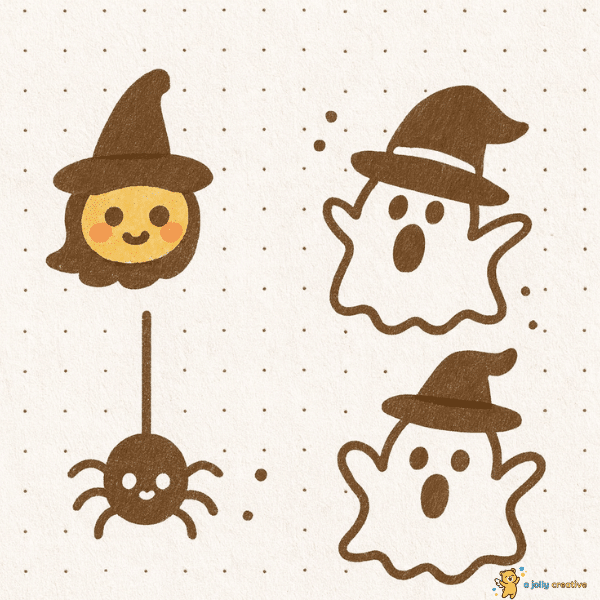Spooky or Cute Drawing