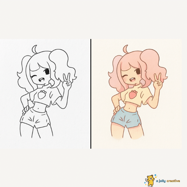 Strawberry Crop Top idea
