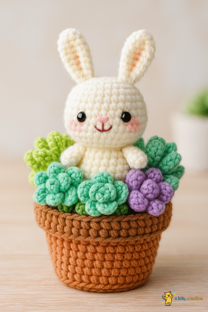 Succulent Garden Bunny