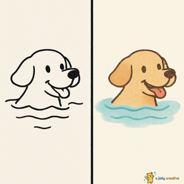 Swimming Dogs