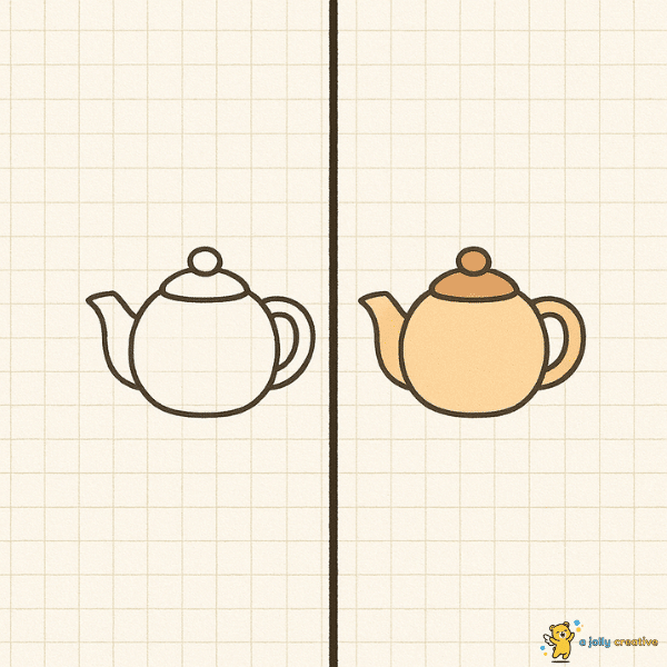 Tea Time Drawing idea