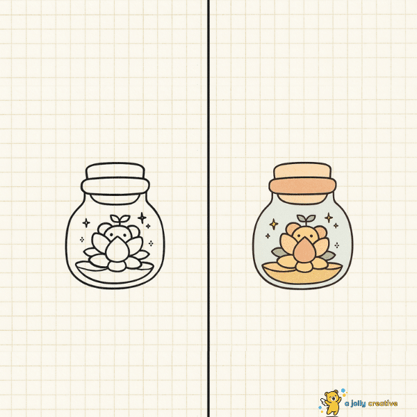 Terrarium Drawing idea