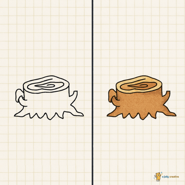 Tree Pieces Drawing idea 1