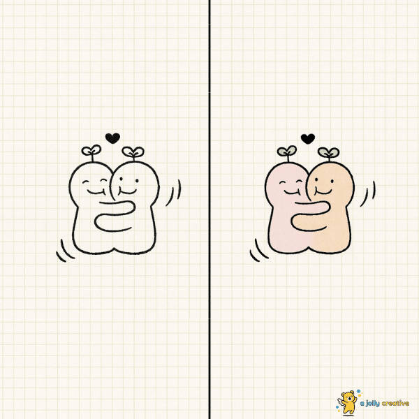 Two Friends Drawing idea-3