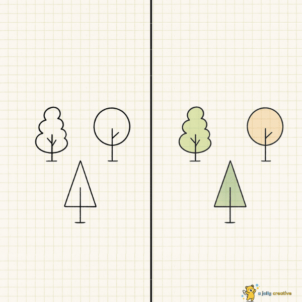 Very Simple Trees Drawing-1