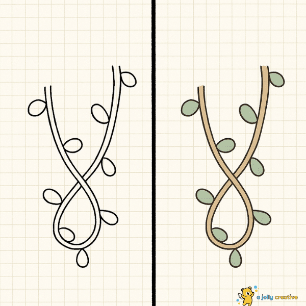 Vines Drawing idea