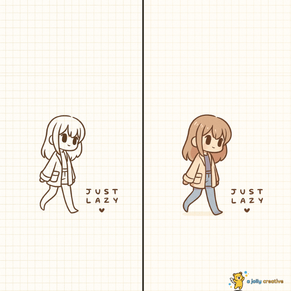 Walking Drawing
