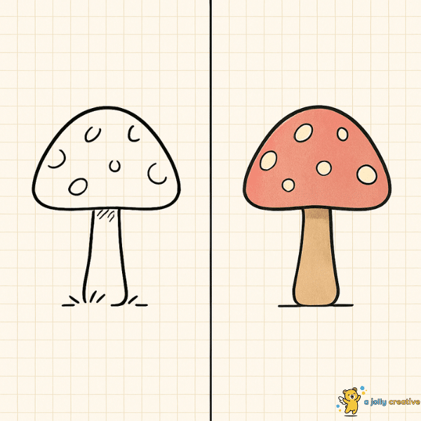 Whimsical Mushroom Trees idea 1