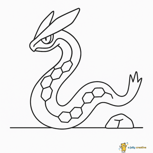 Zygarde coloring pages