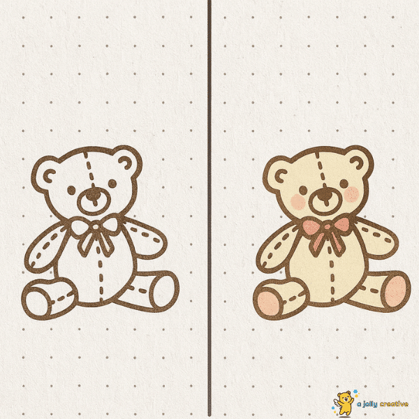 Sitting Teddy Bear-idea-1